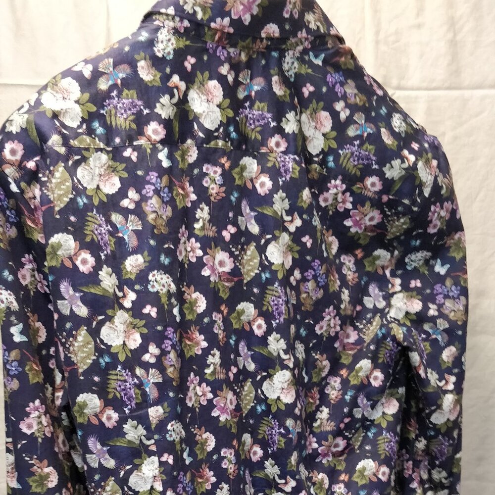 Slim fit patterned button down - Picture 2 of 4